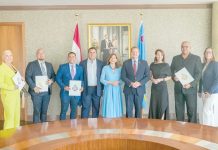 Gobierno di Aruba a firma MOU pa desaroyo economico sostenibel