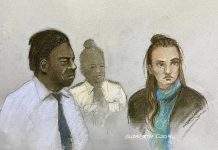 Muhe Britanico y su pareha condena na 14 y 4 aña den prison pa asesinato di nan yiu recien naci