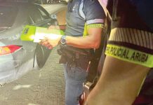 Cuerpo Policial Aruba ta Informa: Polis di Oranjestad a reparti 59 multa durante control di trafico.