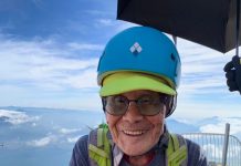 Un persona di 102 aña ta bira e persona di edad mas halto cu a yega di subi Mount Fuji