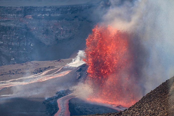 Hawaii Kilauea Volcano