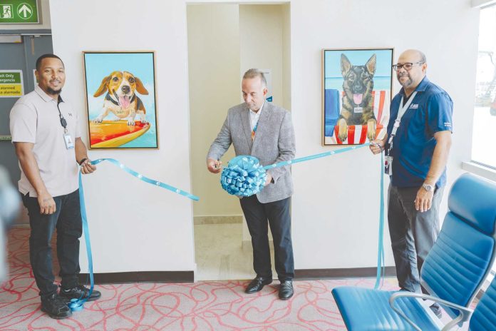 Aeropuerto di Aruba ta introduci Pet Relief Area pa e pasaheronan saliendo for di Aruba cu nan mascota (1)_result