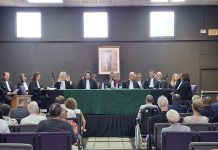 Huesnan nobo a huramenta den Corte Comun di Husticia na Aruba; Audiencia di instalacion ta marca tambe e despedida di Presidente Mauritsz de Kort