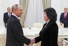 E diplomatico principal di Corea di Norte ta reuni cu Putin durante un bishita na Rusia