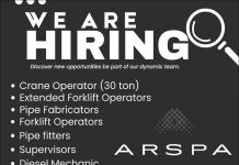ARSPA – Various Construction Work Vacancies