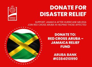 Aruba ta yuda Jamaica despues di horcan desvastador