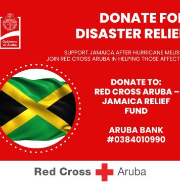 Aruba ta yuda Jamaica despues di horcan desvastador
