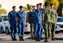 Compania di Ehercito di Ministerio di Defensa den Region Caribe ta haci su rotacion