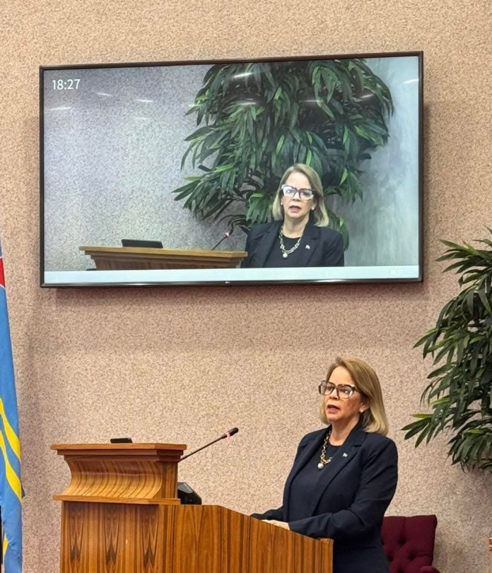 Lider di MEP, Evelyn Wever-Croes ta denuncia menasa di morto