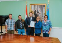 Minister Geoffrey Wever y CPCA ta firma MoU pa fortifica sector primario y impulsa seguridad alimenticio