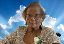 Olga Leest An old person in a wheelchair AI-generated content may be incorrect.