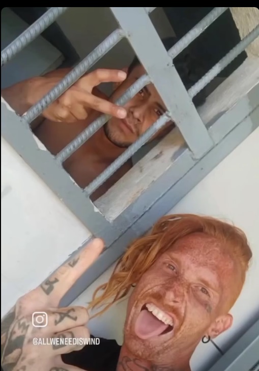 Influencer deteni despues di drenta Aruba via kitesurf for di Venezuela (3)