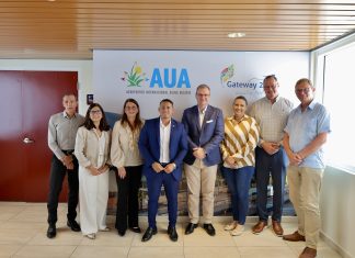 Minister Cicilia a tene encuentro oficial cu CEO nobo di Aeropuerto Internacional Reina Beatrix