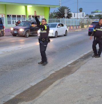 25 detencion durante Parada Grandi Oranjestad y 4 durante Parada Grandi San Nicolas