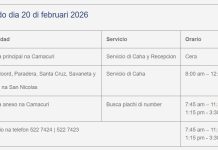 DIMP: Awe servicio na publico lo ta diferente; Esaki en conexion cu trabounan di mantencion