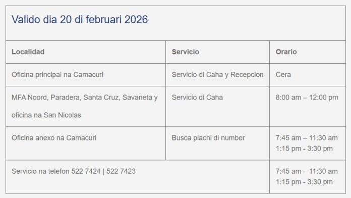 Awe servicio na publico lo ta diferente