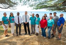 Trabao di renobacion di pier ex-Brisas del Mar na Savaneta a cuminsa