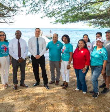 Trabao di renobacion di pier ex-Brisas del Mar na Savaneta a cuminsa