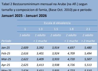 A pesar cu bestaansminimum a baha, e diferencia cu salario minimo ta persisti