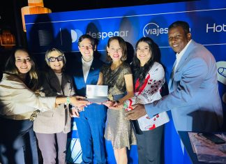 Grupo Despegar a premia Aruba como e destinacion lider den Latino America