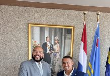 Minister Wendrick Cicilia y Minister Middelhof ta fortalece agenda regional pa turismo y conectividad