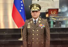 Oficial Venezolano sanciona pa Merca nombra como Director di Inteligencia di Guardia Nacional