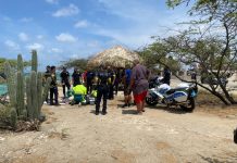 Cuerpo Policial ta informa Turista Mericano a fayece despues di a haya problema den lama na Mangel Halto