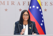 Delcy Rodriguez a anuncia medidanan economico nobo y a priminti aumento di salario na Venezuela