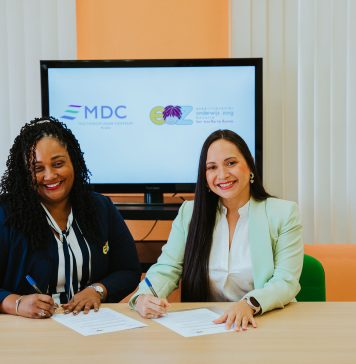 Gobierno ta firma convenio cu EOZ Bonaire pa fortalece cuido di studiante y baha tempo di espera na MDC Aruba
