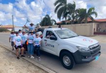 SETAR a participa na e Coastal Clean Up Event di AHATA en conexion cu Earth Day