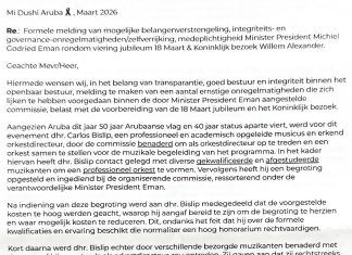 Controverse rond koninklijk bezoek escaleert na publicatie anonieme klacht