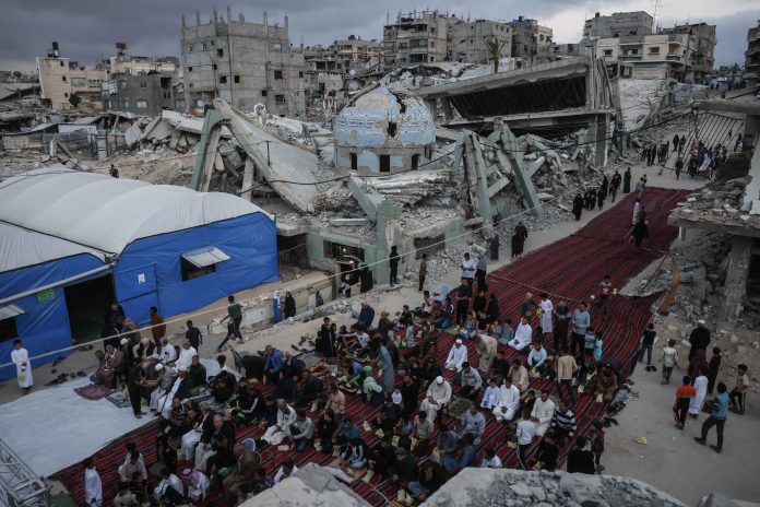 PALESTINIAN-ISRAEL-GAZA-CONFLICT-RELIGION-ISLAM-EID
