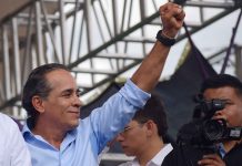 Presidente Colombiano ta bisa cu senador tabata obhetivo den tiramento