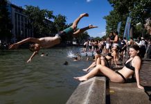 Francia ta prepara pa ola di calor, permitiendo landamento den canal di Paris