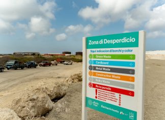 Segun comunicado di minister Wendrick Cicilia: Zona di Desperdicio a colecta 487 ton den prome tres siman