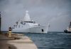 Zr. Ms. Groningen ta barco di stacion di Caribe