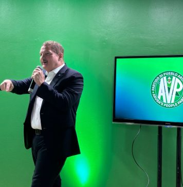 Segun comunicado di partido AVP: Mike Eman lo traspasa liderazgo na september 2026 y e puesto di Minister-President na 1 di januari 2027