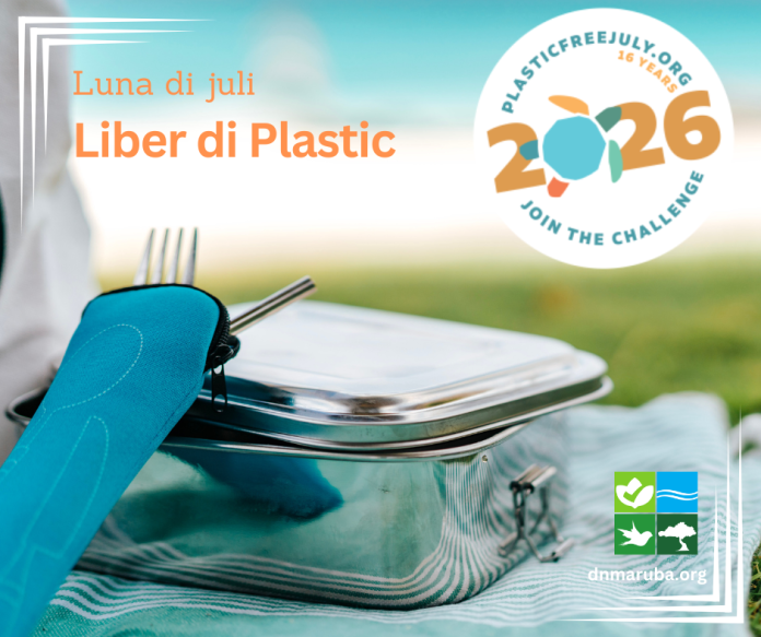 Aruba ta uni na ‘Plastic Free July’