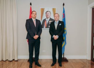Comunicado di gobierno: Banco Central di Aruba cu liderazgo nobo cu huramentacion oficial di su presidente