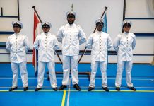 Cinco militar Arubiano huramenta na ARUMIL