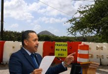 Segun comunicado di prensa: Parlamentario Ing. Carlos A. Bermudez ta pidi atencion urgente pa brug di Rooi Afo