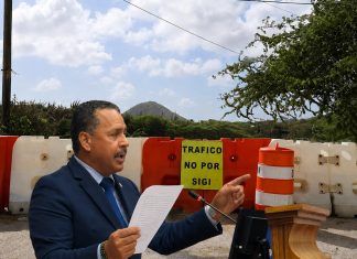 Segun comunicado di prensa: Parlamentario Ing. Carlos A. Bermudez ta pidi atencion urgente pa brug di Rooi Afo