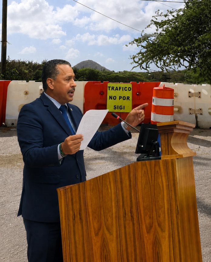 Parlamentario Ing. Carlos A. Bermudez ta pidi atencion urgente pa brug di Rooi Afo