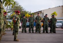 Comunidado di prensa: Scuadron di Ehercito di Defensa den Caribe ta conduci su rotacion