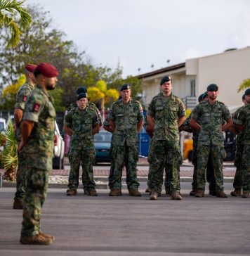 Comunidado di prensa: Scuadron di Ehercito di Defensa den Caribe ta conduci su rotacion