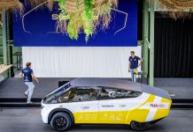 Studiantenan Hulandes ta presenta prome ambulance cu ta core riba energia solar