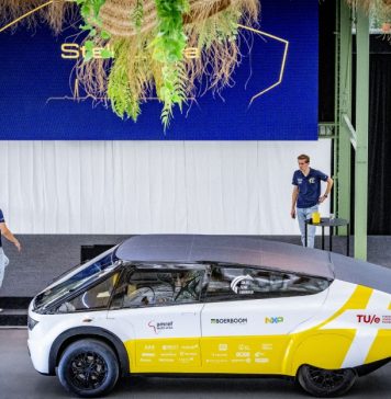 Studiantenan Hulandes ta presenta prome ambulance cu ta core riba energia solar