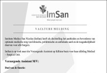 Instituto Medico San Nicolas (ImSan) – Verzorgende Assistent M/V