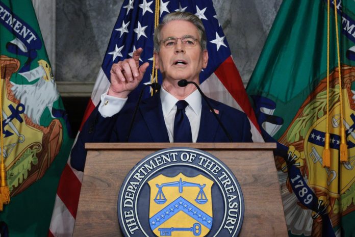 Treasury Secretary Scott Bessent Holds A Press Conference