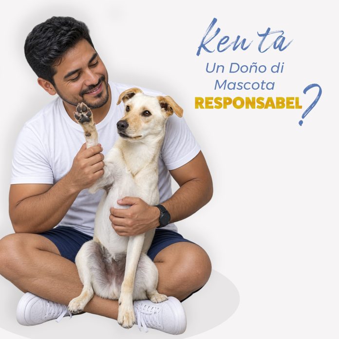 Pa un comunidad harmonioso, un doño di mascota responsabel alabes!